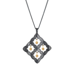 Dazzling Night Lattice Necklace